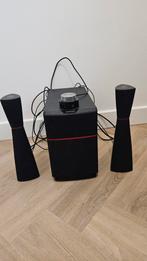 Edifier M3200 2.1 Multimedia Speakersysteem met Subwoofer, Gebruikt, Minder dan 60 watt, Front, Rear of Stereo speakers, Ophalen