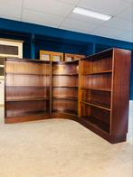 Drie vintage kasten van Formule Kempkes hoekkast boekenkast, Ophalen, A, A, A