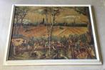 Olieverfschilderij op paneel van A.Goyvaerts gesigneerd, Ophalen of Verzenden