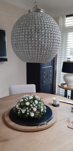 Riviera Maison Chantilly Chandelier Casablanca XL hanglamp, Huis en Inrichting, Lampen | Hanglampen, Ophalen, Gebruikt, Glas, 50 tot 75 cm