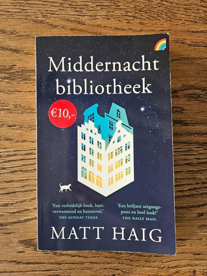 Middernachtbibliotheek - Matt Haig nederlands, Boeken, Romans, Zo goed als nieuw, Nederland, Ophalen of Verzenden