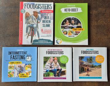 4 boeken Foodsisters ! beschikbaar voor biedingen
