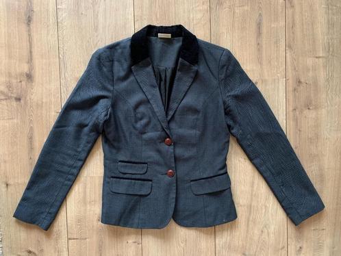 Z.g.a.n. Blazer grijs / zwart van Street One, maat 38 / M, Kleding | Dames, Jasjes, Kostuums en Pakken, Zo goed als nieuw, Jasje