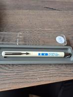 Vintage parkerpen met reclame, Verzamelen, Overige merken, Gebruikt, Balpen, Ophalen of Verzenden