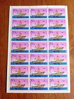 Mooie postfris blok 21 postzegels Noord-Korea 1978, 50-chon., Verzenden, Postfris, Overige thema's