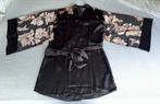 Hunkemöller Noir Kimono - XS/S - Nieuw!, Hunkemöller, Ophalen of Verzenden, Zwart, Badjas