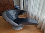 Leolux, Parabolica, fauteuil, chaise longue., Minder dan 150 cm, Leer, Eenpersoons, Zo goed als nieuw