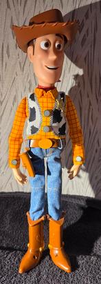 Toy Story Woody Pratend & Zingend ,Trekkoord en Buikknop –, Ophalen of Verzenden, Zo goed als nieuw