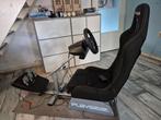 Playseat met logitech stuur en pedalen, Spelcomputers en Games, Spelcomputers | Sony PlayStation Consoles | Accessoires, Ophalen