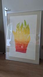 Heinz Mack "Flammenhand" Zeefdruk, Antiek en Kunst, Kunst | Litho's en Zeefdrukken, Ophalen
