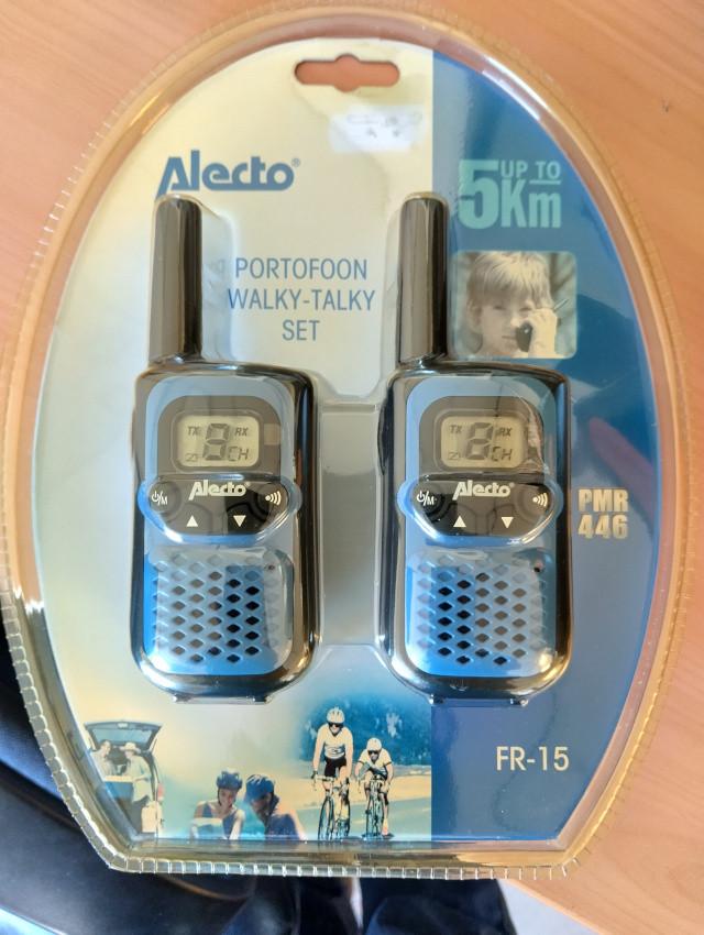 Alecto fr15 set pmr portofoons, Ophalen of Verzenden, Nieuw, Portofoon of Walkie-talkie