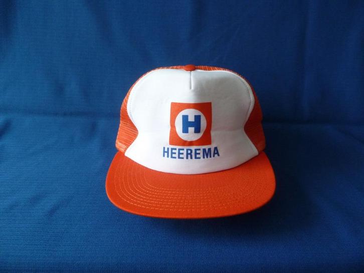 Heerema baseball cap uit de jaren 80, Verzamelen, Scheepvaart, Gebruiksvoorwerp, Ophalen of Verzenden