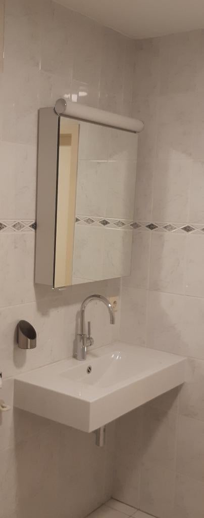 spiegelkast, Huis en Inrichting, Badkamer | Badkamermeubels, Gebruikt, Spiegelkast, Minder dan 100 cm, 50 tot 100 cm, Minder dan 25 cm