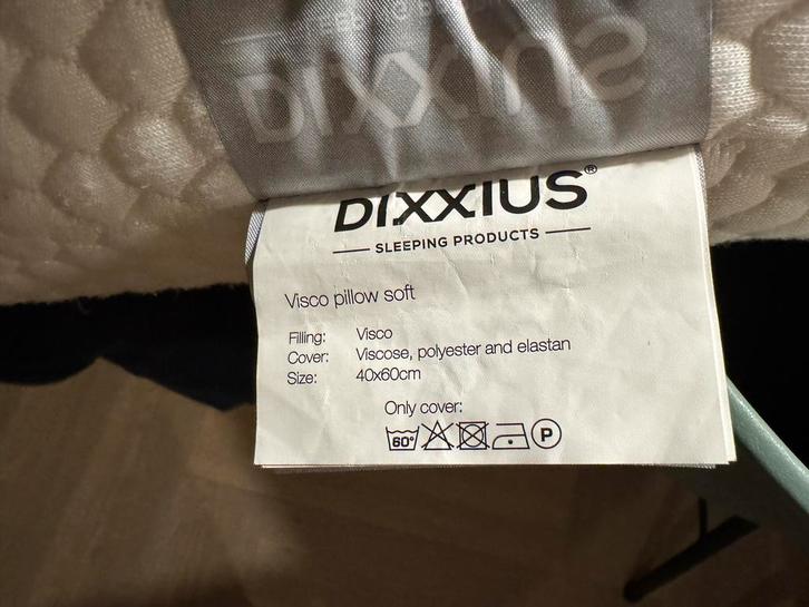 Dixxius Visco kussen 40x60 - Zo goed als nieuw!, Huis en Inrichting, Woonaccessoires | Kussens, Zo goed als nieuw, Wit, Rechthoekig