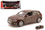 Audi Q5 Bruin metallic 1:24 MotorMax, Hk@motormaxtoy.com, Auto, MotorMax, Nieuw