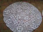 antiek tafelkleed van filethaakwerk nr Nn 1317, Antiek en Kunst, Verzenden