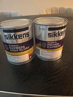 Sikkens Rubbol Primer Express & High Gloss Lak, Doe-het-zelf en Verbouw, Verf, Beits en Lak, Overige kleuren, Nieuw, Ophalen of Verzenden