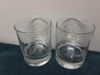 BALLANTINES glazen, gegraveerde B, 2 stuks (#1), Ophalen of Verzenden, Zo goed als nieuw, Borrel- of Shotglas