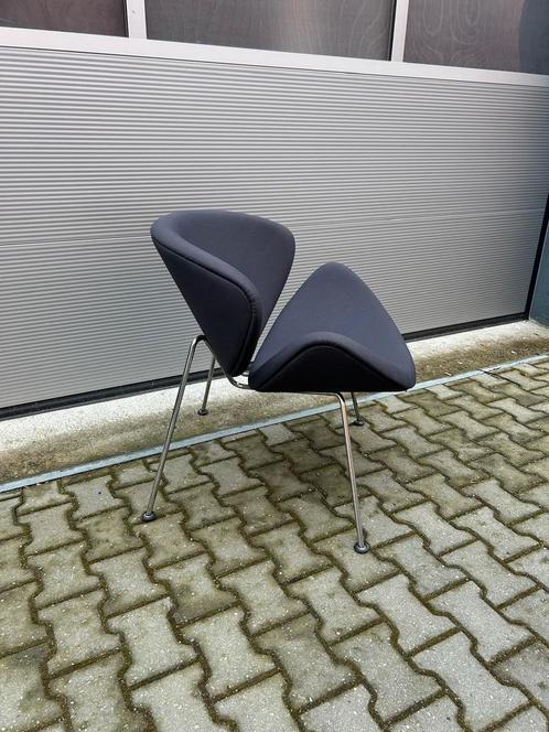 Artifort Orange slice Grijs F437B, Huis en Inrichting, Fauteuils, Zo goed als nieuw, Stof, 75 tot 100 cm, 75 tot 100 cm, Ophalen