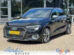 Audi A3 Sportback 30 TFSI edition one LED/Virtual/Sportstoel, 1195 kg, Gebruikt, Leder en Stof, Zwart