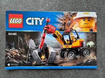 Lego City 60185 Mining Power Splitter beschikbaar voor biedingen