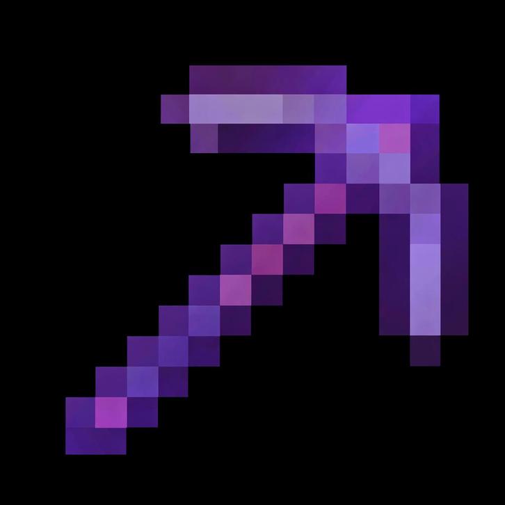 Minecraft DonutSMP ️2 Day+ Amethyst Pickaxe️| 3x3 Mining, Computers en Software, Ontwerp- en Bewerkingssoftware, Nieuw, MacOS