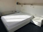 Interlubke Bedmeubel incl. Matras, Ophalen, Gebruikt, Wit, Tweepersoons