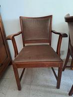 Twee brede fauteuils / stoelen, Ophalen, Hout, Gebruikt, Twee