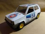 Fiat Panda 45 Rally Monte Carlo 83 Klippan Burago 1:24, Ophalen of Verzenden, Gebruikt, Auto, Bburago