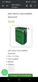 John deere voorraadblik diamond, Ophalen of Verzenden, Zo goed als nieuw, Overige typen