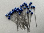 Setje 35 steekspelden blauw bolletje, Ophalen of Verzenden, Nieuw, Overige thema's, Overige typen