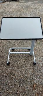 Bedtafel / Laptoptafel - Verstelbaar & Mobiel, Huis en Inrichting, Tafels | Bijzettafels, Ophalen, Minder dan 55 cm, Gebruikt