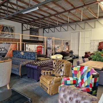 Ruim Assortiment Chesterfield Meubelen Showroom Drenthe beschikbaar voor biedingen