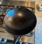 Gietijzeren wokpan met steel Lodge, Ophalen, Zo goed als nieuw, Gietijzer, Wok