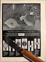 Advertentie 1971 Seiko horloges, Verzenden, 1960 tot 1980, Nederland, Knipsel(s)