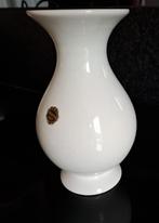 Witte vaas Delfts wit, Gebruikt, Wit, Aardewerk of Porselein, Ophalen of Verzenden