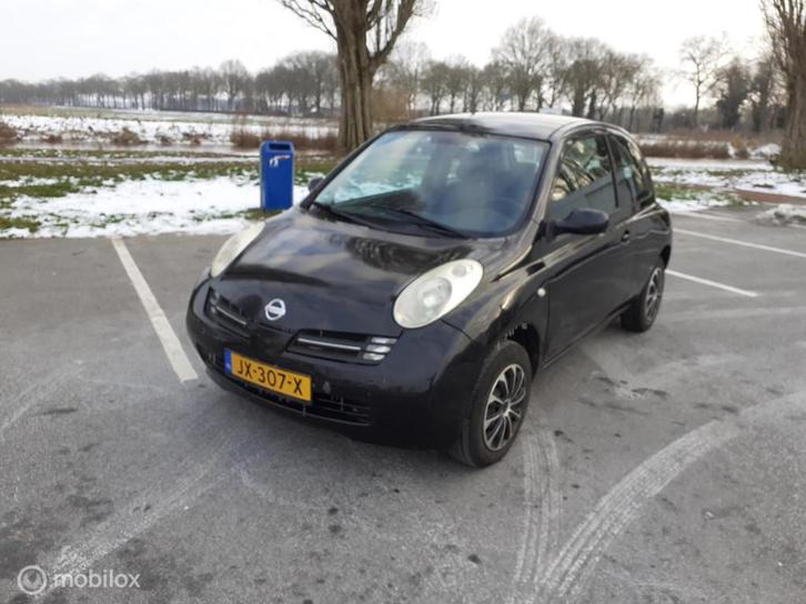 Nissan Micra 1.2 Visia lange apk el ramen cv!, Auto's, Nissan, Bedrijf, Te koop, Micra, ABS, Airbags, Airconditioning, Alarm, Boordcomputer