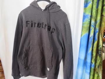 middelgrijze hoodie mt 2XL Firetrap beschikbaar voor biedingen