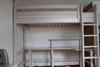 Hoogslaper gecombineerd met laag bed en bureau, Huis en Inrichting, Slaapkamer | Stapelbedden en Hoogslapers, 90 cm, Hoogslaper