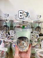 Traktatie suikerspin/popcorn/snoep VOETBAL, Ophalen of Verzenden, Nieuw, Feestartikel, Verjaardag