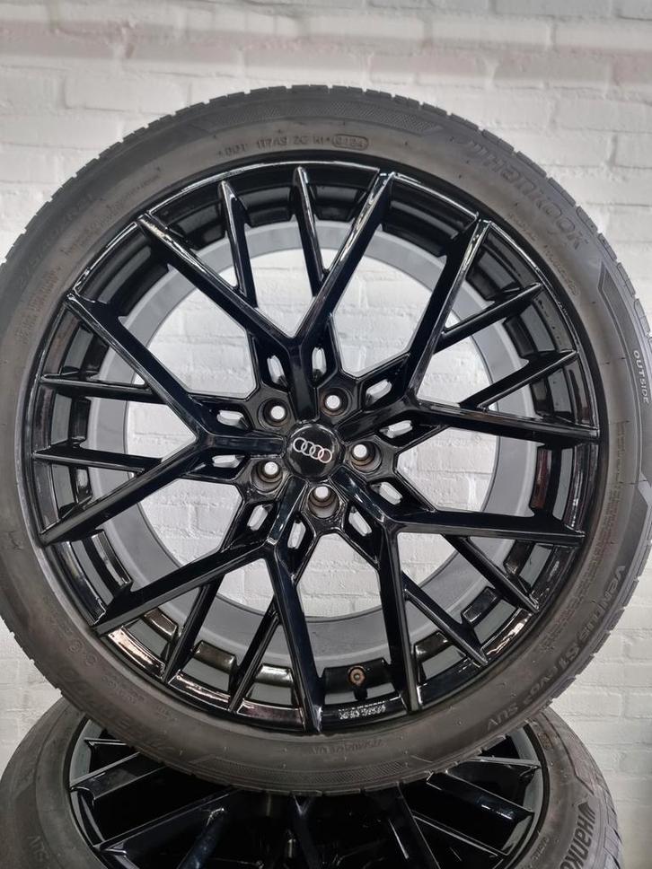 ZGAN 21" Audi e-tron Q7 21" velgen, 7 mm Hankook zomerbanden, Auto-onderdelen, Banden en Velgen, Banden en Velgen, Zomerbanden