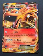 Jumbo oversized kaart Charizard EX - holofoil #11/106 - 2014, Ophalen of Verzenden, Zo goed als nieuw, Losse kaart, Foil