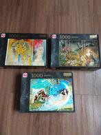 3 jumbo puzzels Gold collection, Ophalen of Verzenden, 500 t/m 1500 stukjes, Gebruikt, Legpuzzel