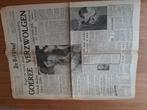 Oude Telegraaf Krant - Watersnoodramp 1953, Ophalen of Verzenden, Gelezen, Krant