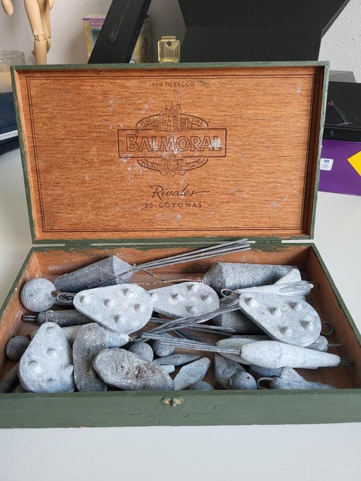 Visserslood diverse gewichten, Watersport en Boten, Hengelsport | Karpervissen, Zo goed als nieuw, Dobber of Lood, Ophalen of Verzenden