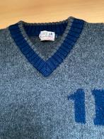 Warme winter trui v neck grijs wol Riverwoods pullover, Verzenden, Zo goed als nieuw, Maat 52/54 (L), Grijs