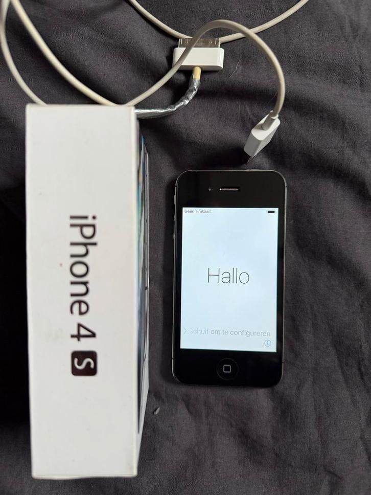 Apple iPhone 4S - Klassieker!, Telecommunicatie, Mobiele telefoons | Apple iPhone, Gebruikt, Zonder abonnement, Zonder simlock