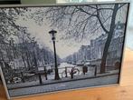 foto van Amsterdam. van Ikea. 140x100cm., Huis en Inrichting, Woonaccessoires | Schilderijen, Tekeningen en Foto's, Ophalen of Verzenden