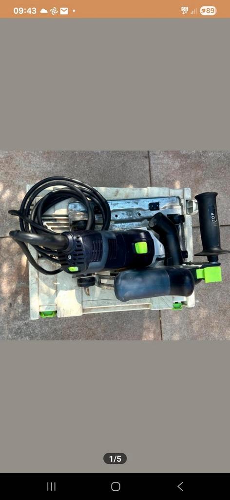 Festool railslijper, Doe-het-zelf en Verbouw, Gereedschap | Zaagmachines, Zo goed als nieuw, 1200 watt of meer, Ophalen of Verzenden