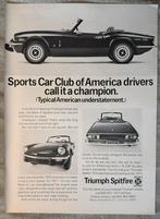 Advertentie 1971 Triumph Spitfire USA, Verzenden, Zo goed als nieuw, Auto's
